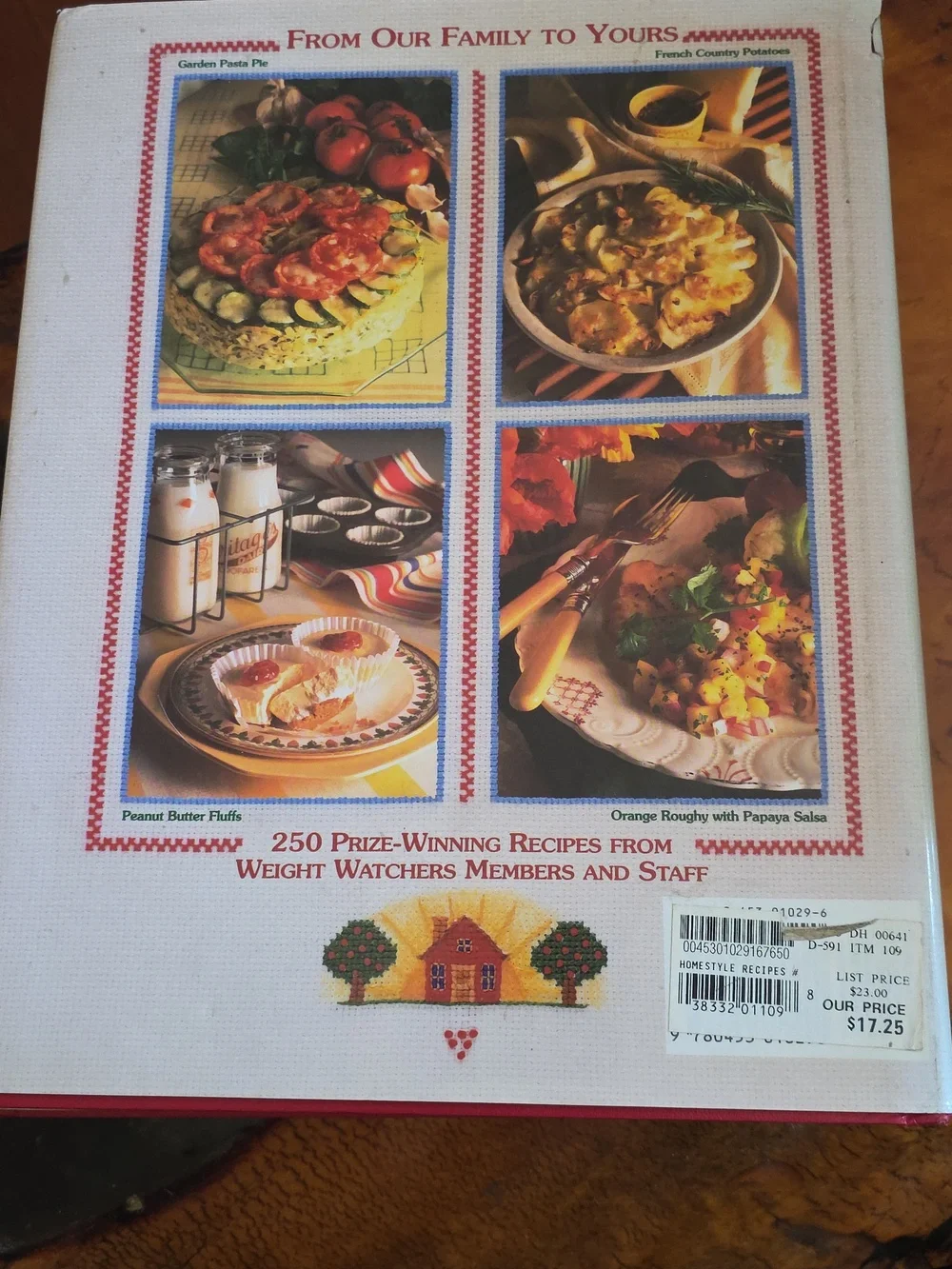 Weight Watchers Cookbook Favorite Honesryle Recipes Vintage 1993